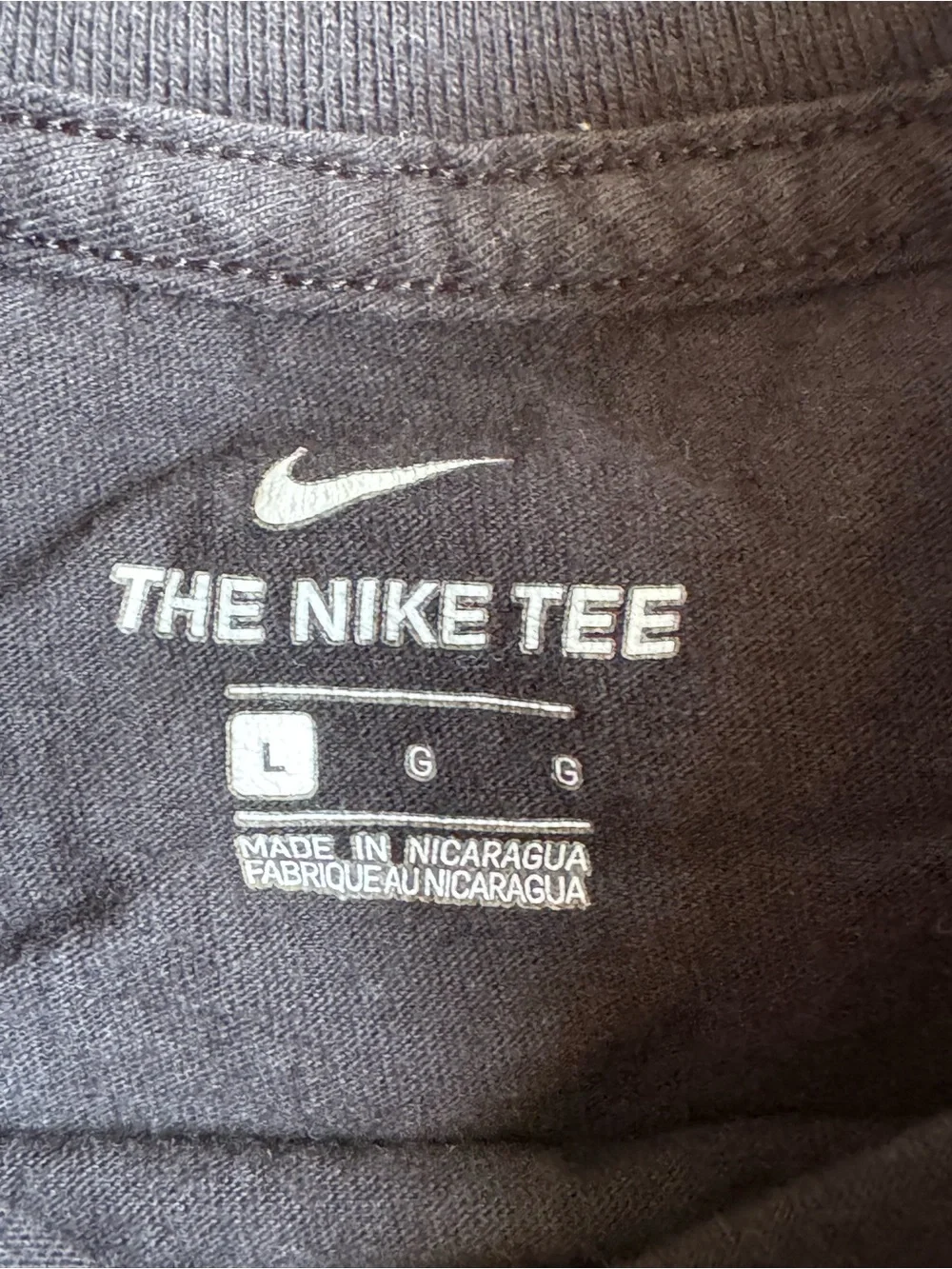 Nike Boys Graphic Tee Lot Black Like New & Block Logo GUC L